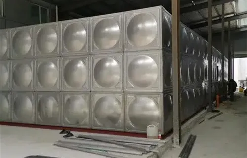 large square water tanks