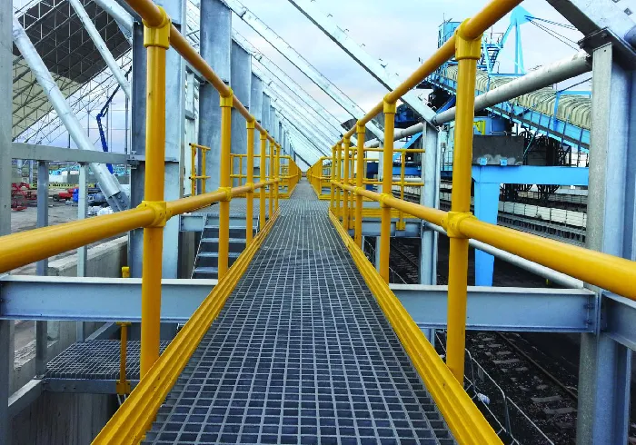 open floor grating