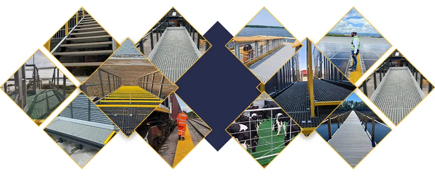 fibreglass mesh grating