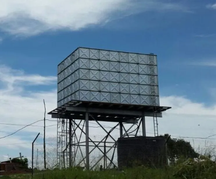 stainless steel rectangular water tank