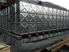 stainless steel rectangular water tank